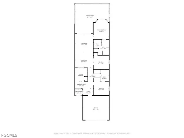 a picture of a room with a floor to ceiling window