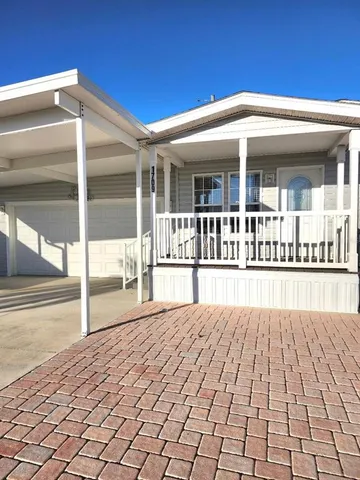 a view of a house with a balcony
