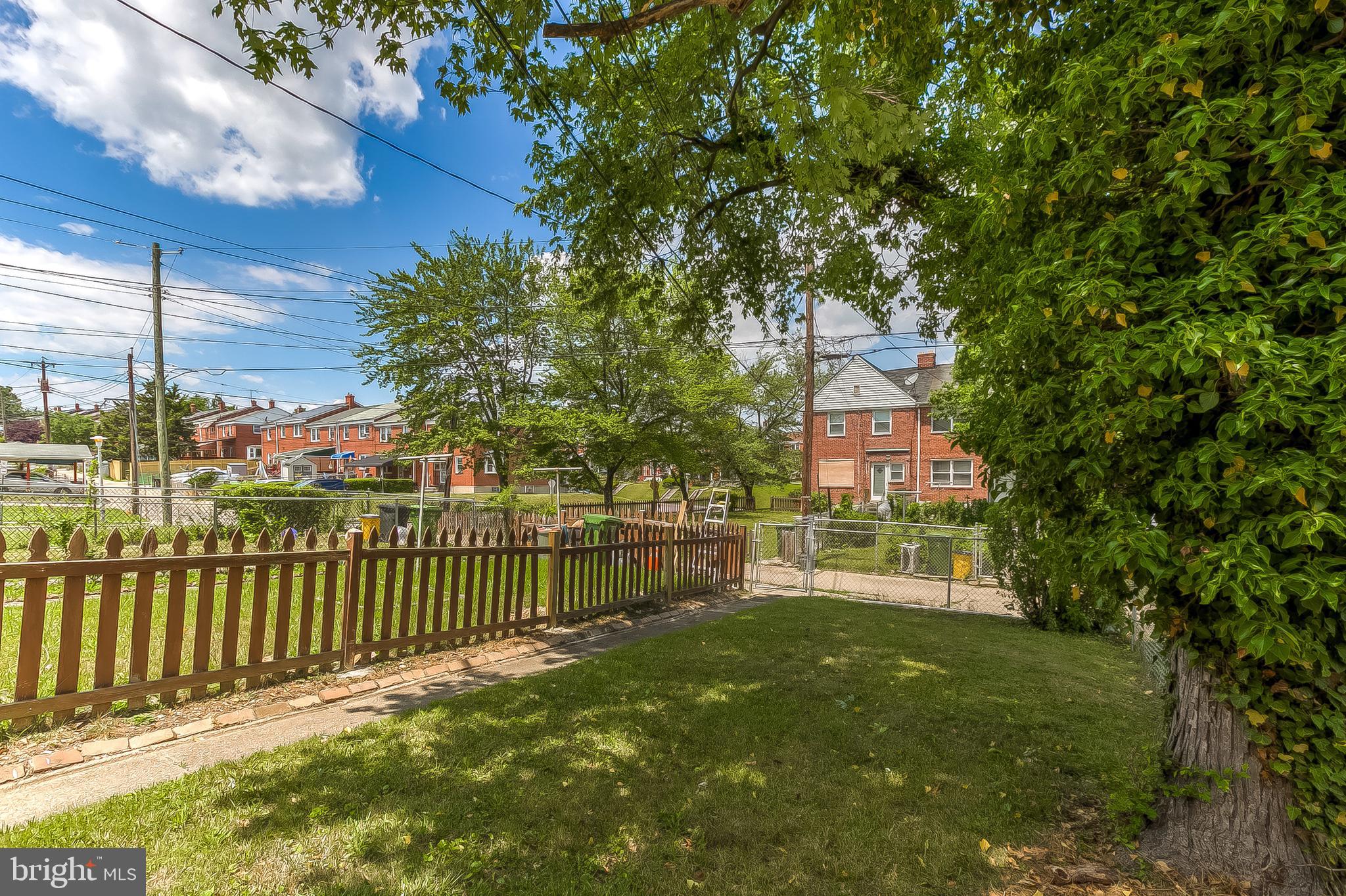 1306 Silverthorne Road Baltimore, MD 21239 - Photo 30 of 31 Fenced Backyard for Play, Grill and/or Chill!