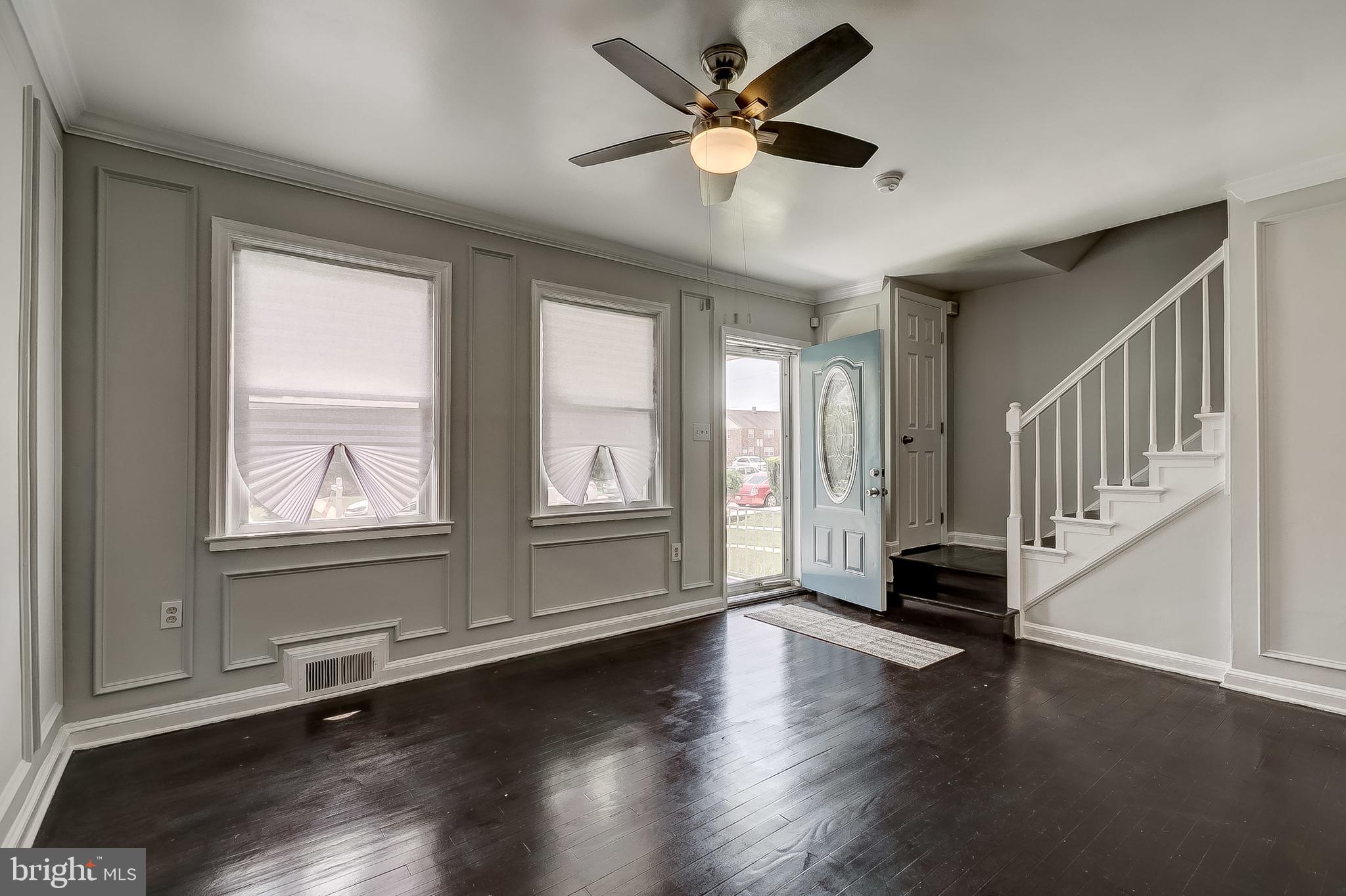 1306 Silverthorne Road Baltimore, MD 21239 - Photo 6 of 31 Detailed Trimwork that Accents the Main Level