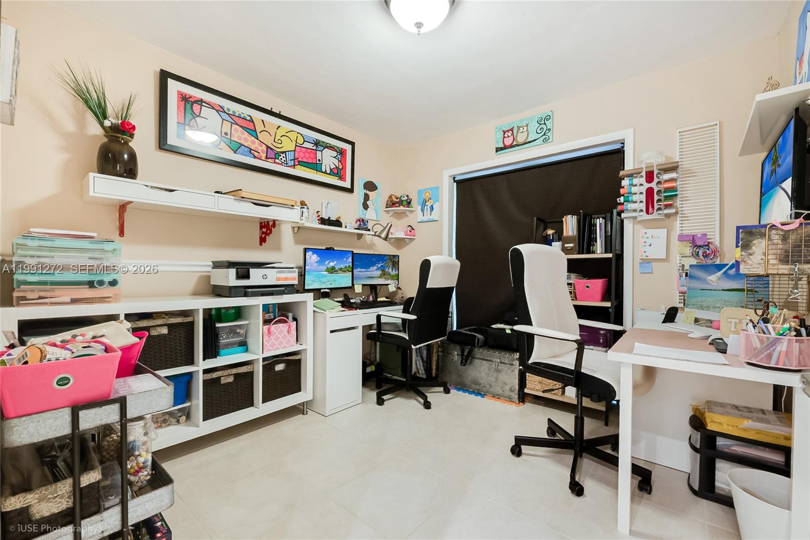 8535 Southwest 97th Road Miami, FL 33173 - Photo 14 of 28 a view of a workspace with furniture