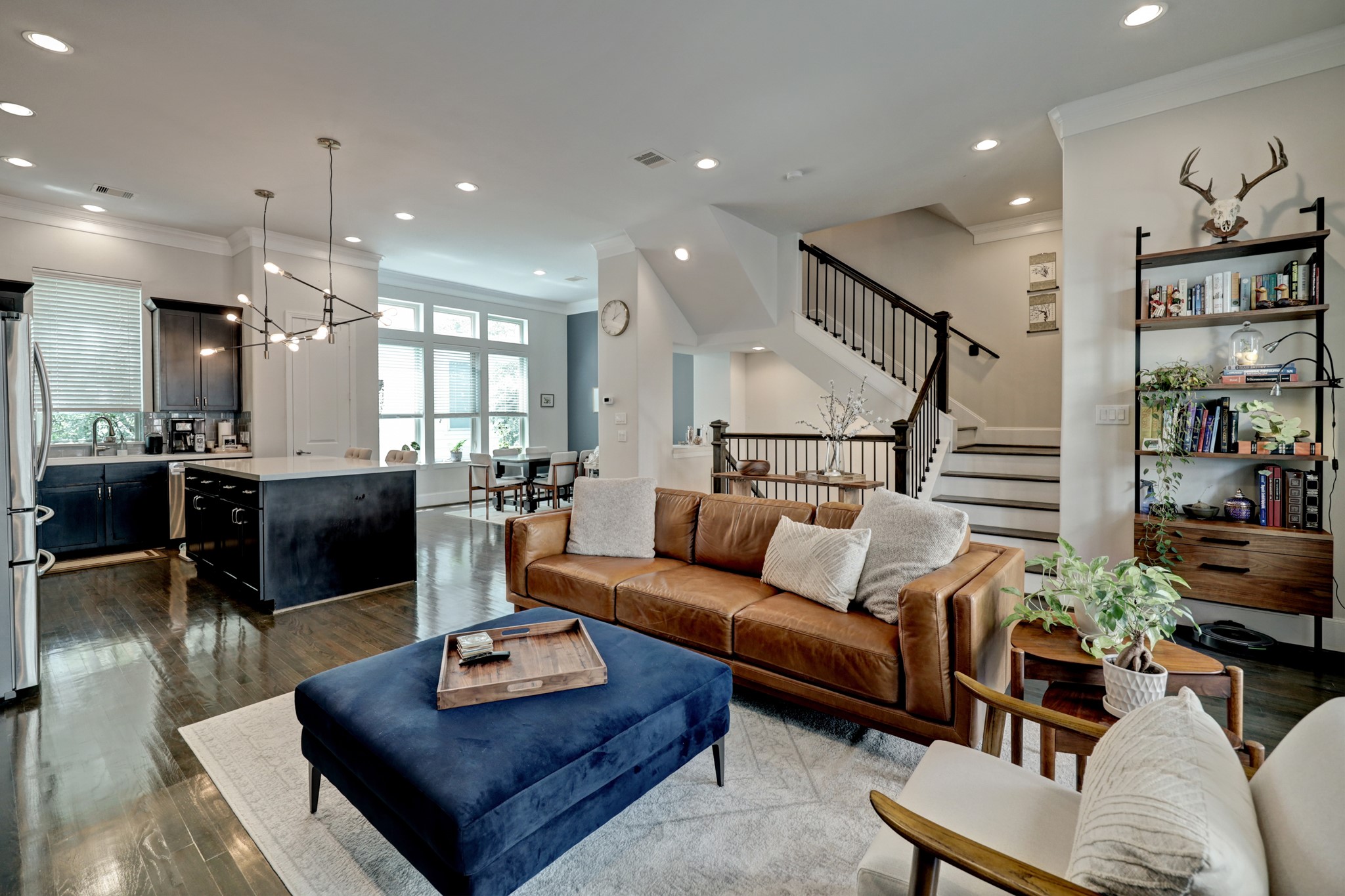 2231 Chenevert Street Houston, TX 77003 - Photo 16 of 26 a living room with furniture and wooden floor