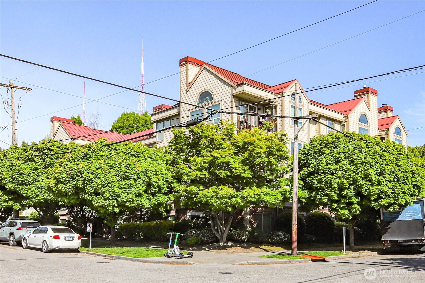 a sign that is on the side of a road