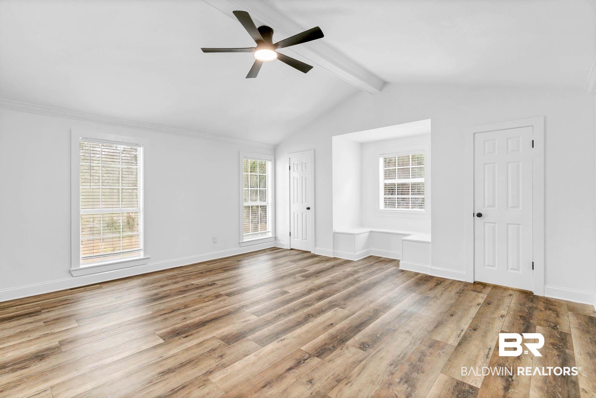 4705 Sherry Court Mobile, AL 36693 - Photo 35 of 100 Unfurnished room with light wood-style floors and ceiling fan