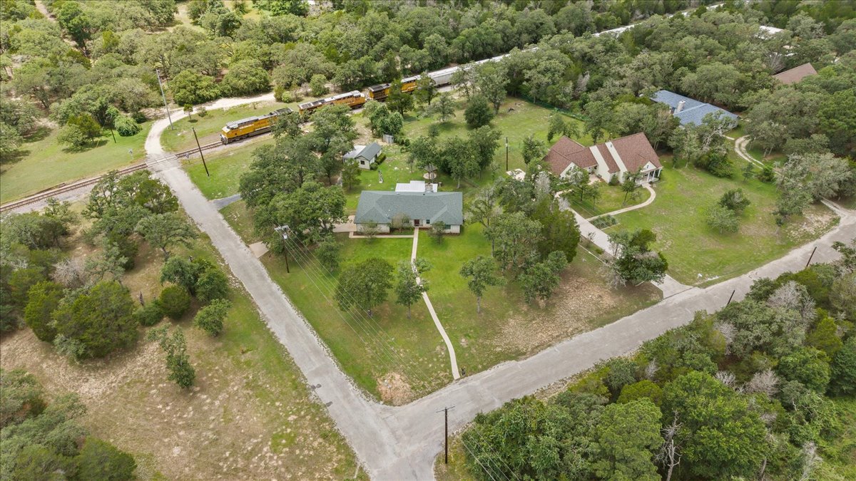 250 Hickory Drive Elgin, TX 78621 - Photo 34 of 37 an aerial view of residential houses with outdoor space