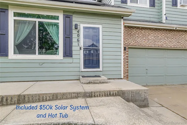 a view of a house with a window