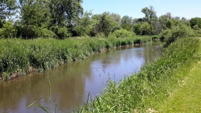 8225 Galena Road Bristol, IL 60512 - Photo 5 of 5 a view of a lake view with a garden