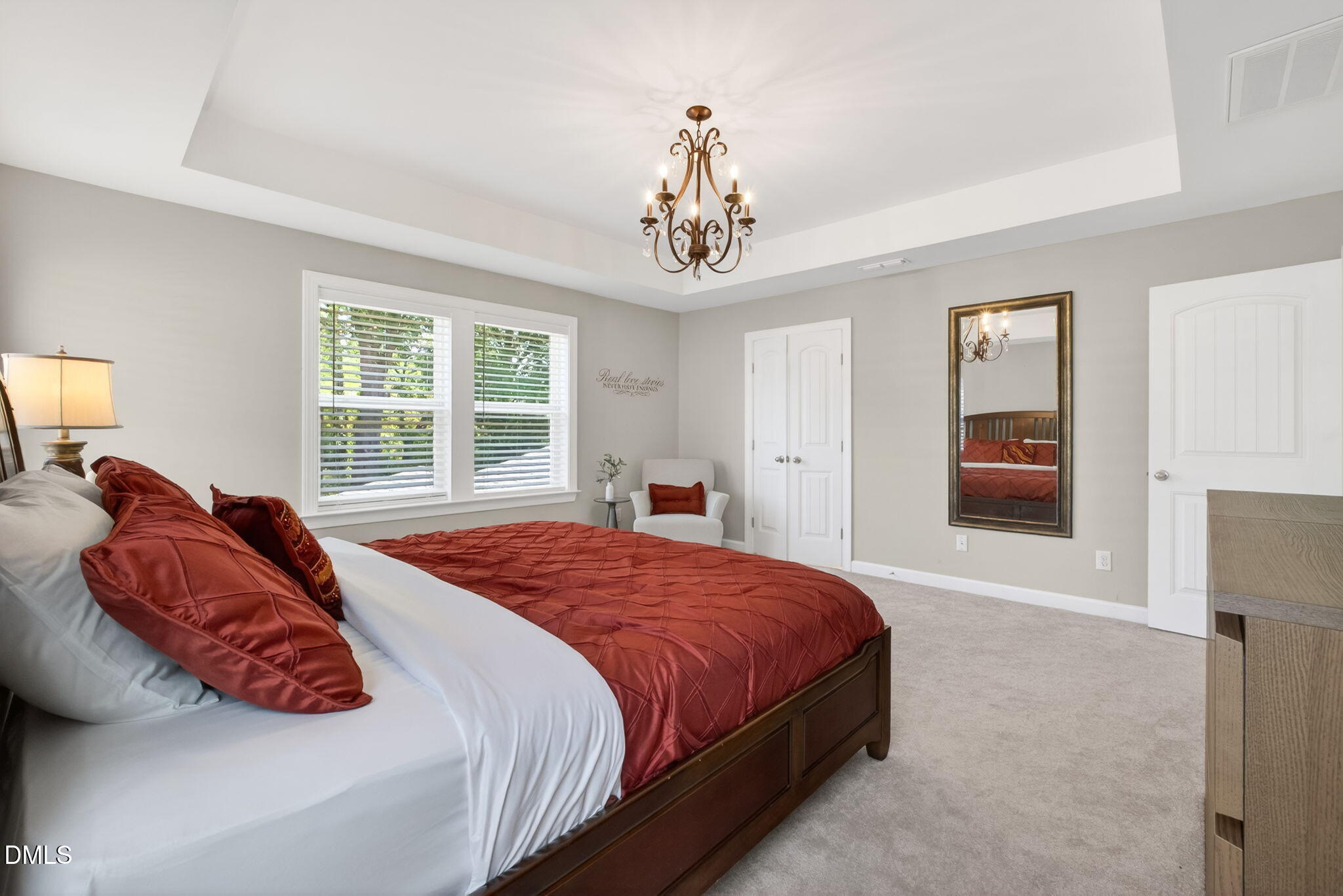 8063 Gilano Drive Raleigh, NC 27603 - Photo 47 of 83 Primary Suite Tray Ceiling