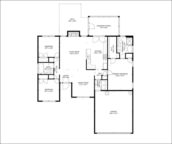a picture of floor plan