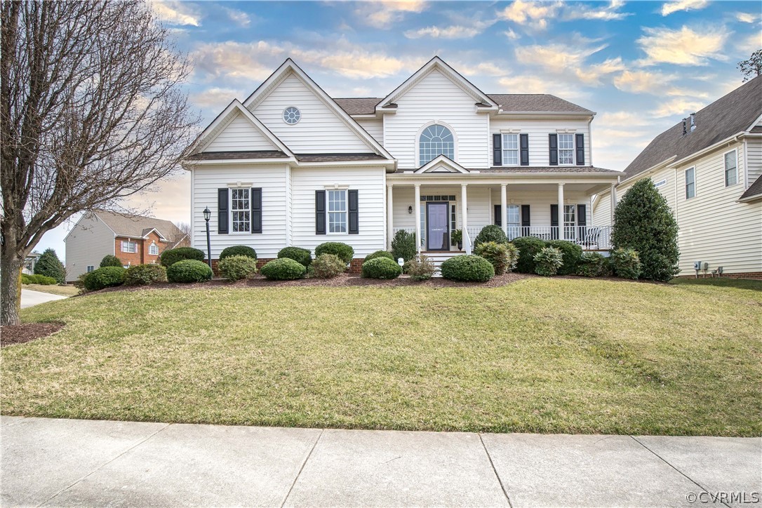 1000 Cohen Trail Midlothian, VA 23114 - Photo 2 of 41 a front view of a house with garden