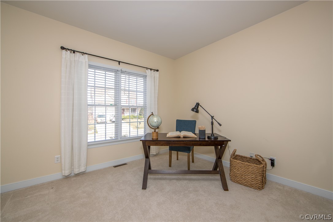1000 Cohen Trail Midlothian, VA 23114 - Photo 21 of 41 a view of a workspace with furniture and a window