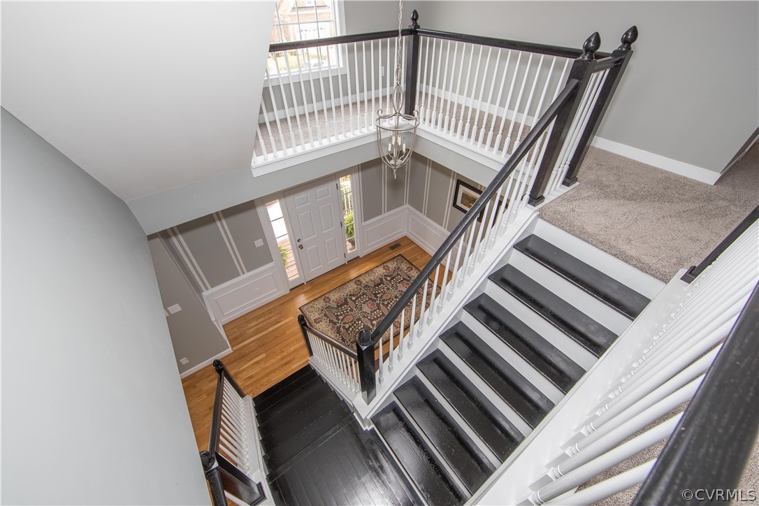 1000 Cohen Trail Midlothian, VA 23114 - Photo 23 of 41 a view of an staircase
