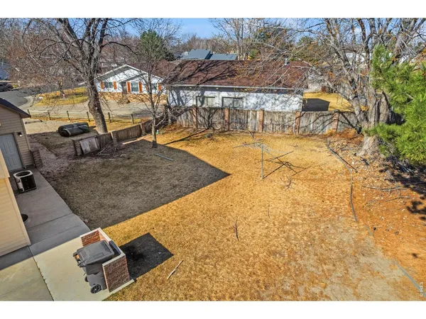 a view of outdoor space with seating area