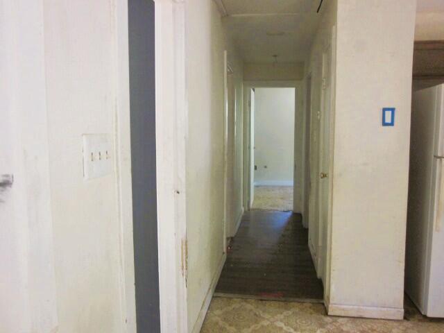 5574 Providence Church Road Ferrum, VA 24088 - Photo 9 of 17 a view of a hallway with a wooden floor