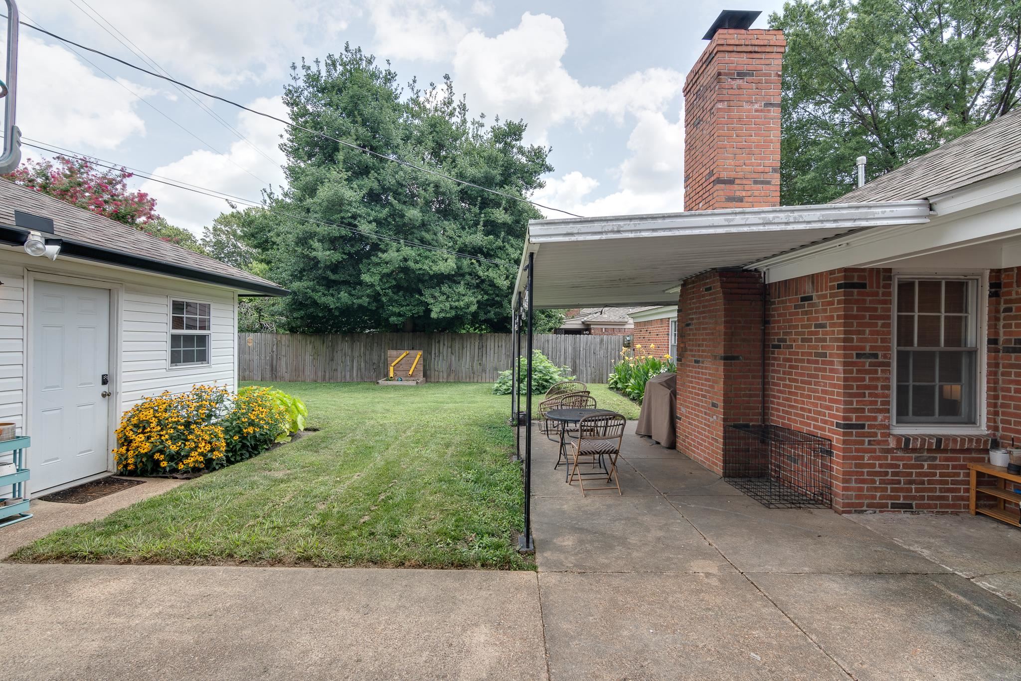 5134 Helene Road Memphis, TN 38117 - Photo 21 of 25 a front view of a house with garden
