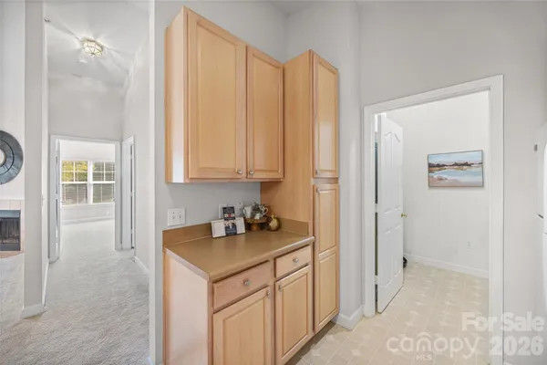 a view of a storage & utility room