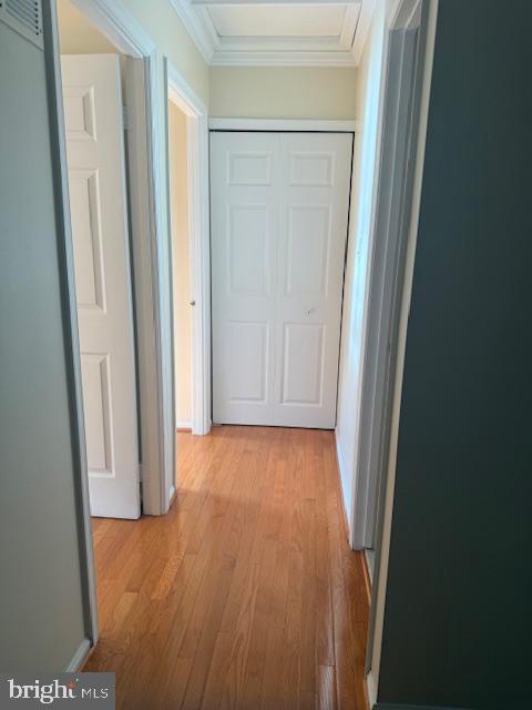 6358 Shaundale Drive Springfield, VA 22152 - Photo 31 of 54 a view of hallway with wooden floor