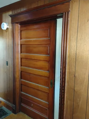 a view of water heater room