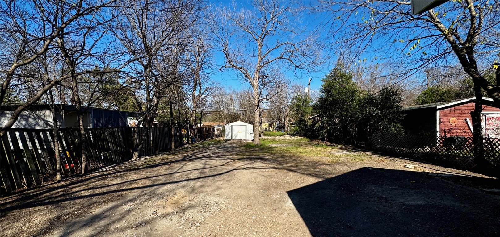 206 West N Loop Boulevard Austin, TX 78751 - Photo 9 of 11 a view of yard with wooden fence