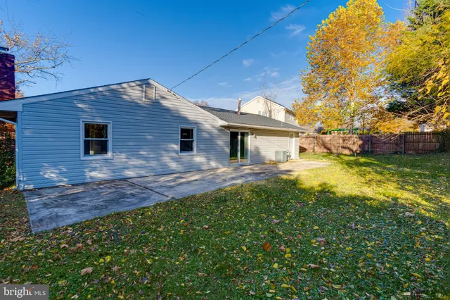a view of a swimming pool with a yard