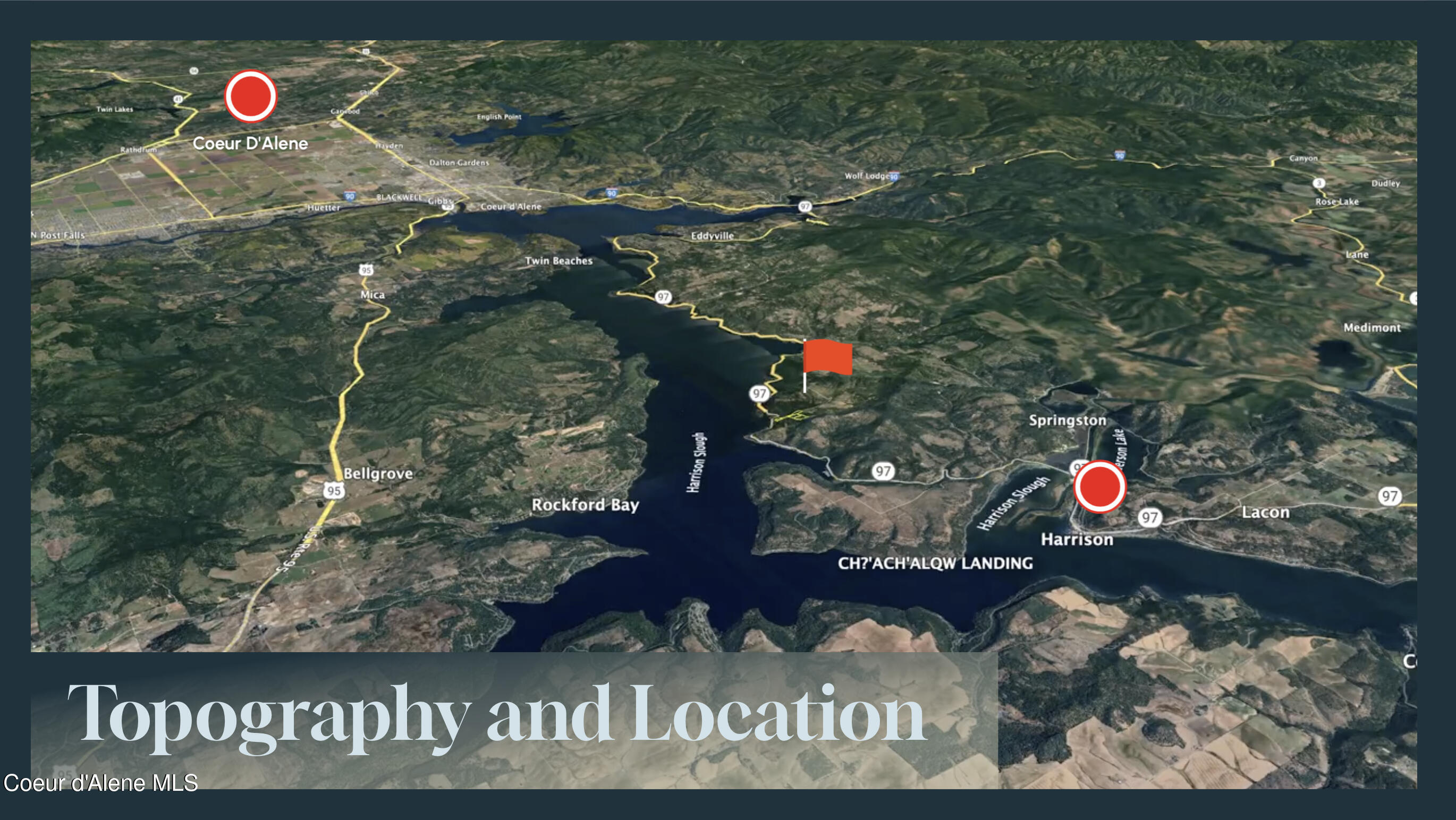 Nka 39-ac Half Round Bay Road Harrison, ID 83833 - Photo 4 of 44 Map