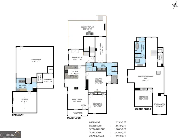 $730,000 | 2897 Macaw Street Northwest, Atlanta, GA 30318