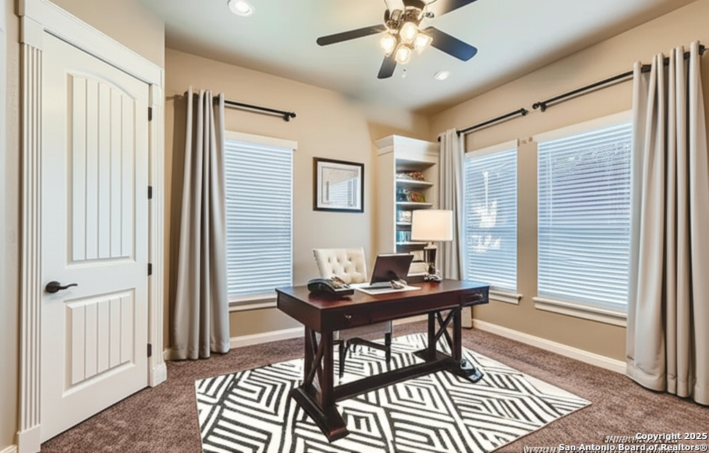 14722 Rifleman Road San Antonio, TX 78254 - Photo 22 of 37 a view of a workspace with furniture and a window