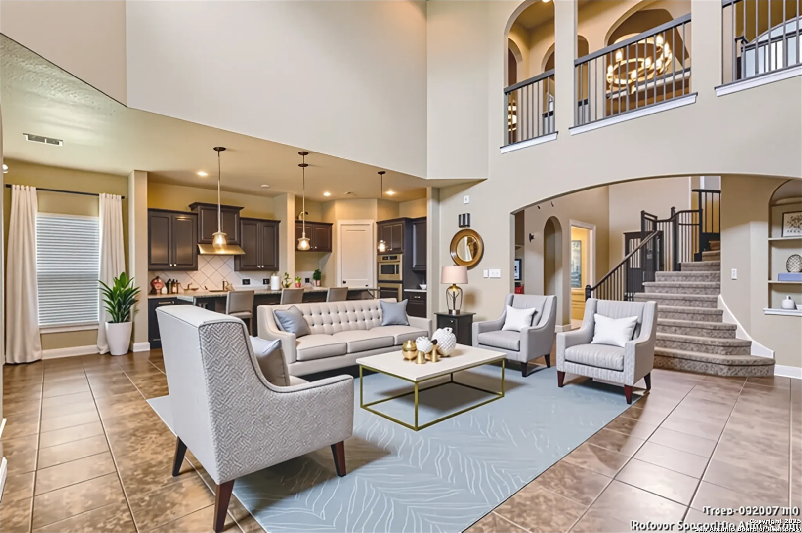 14722 Rifleman Road San Antonio, TX 78254 - Photo 6 of 37 a living room with furniture and a potted plant
