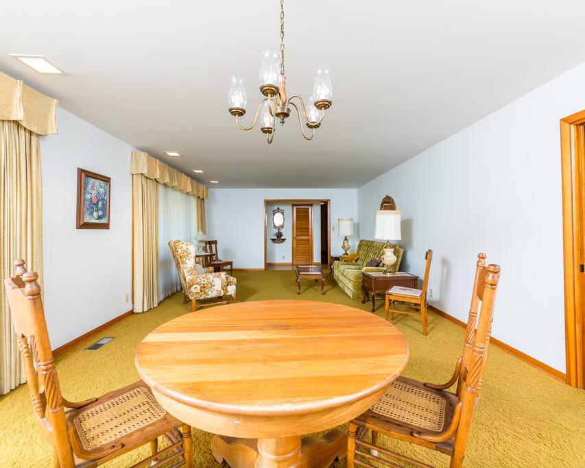 2960 Lewis Branch Road Tennessee Ridge, TN 37178 - Photo 7 of 24 a view of a dining room with furniture and wooden floor