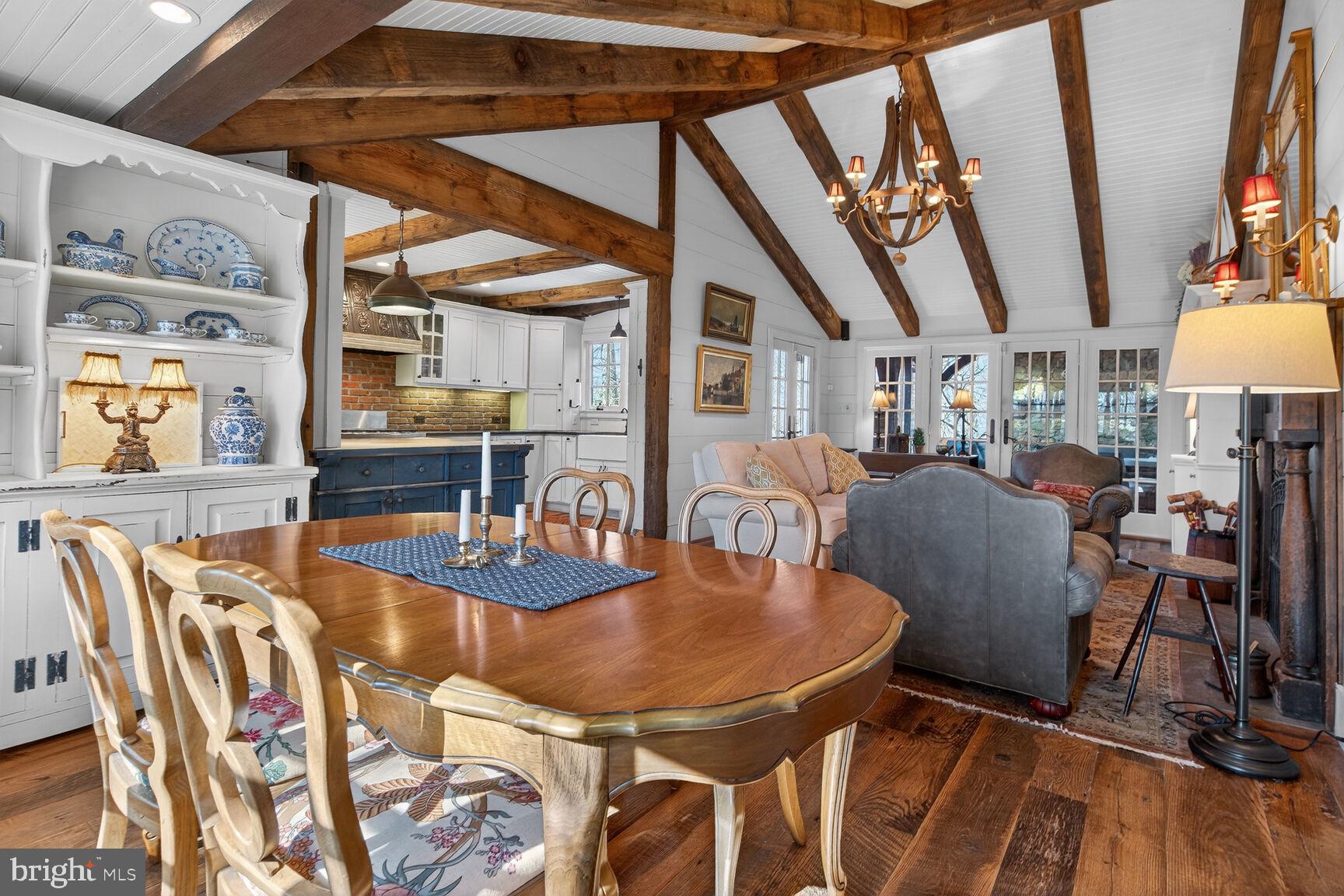 17651 Raven Rocks Road Bluemont, VA 20135 - Photo 21 of 87 a dining room with furniture and wooden floor