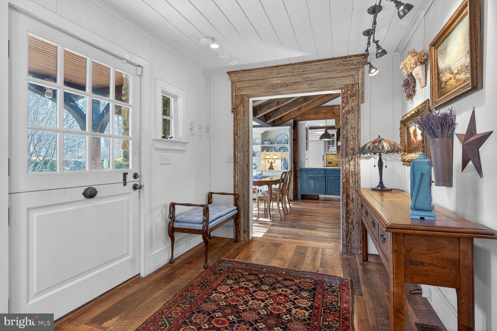17651 Raven Rocks Road Bluemont, VA 20135 - Photo 24 of 87 Welcoming Foyer with Tongue and Groove Ceiling