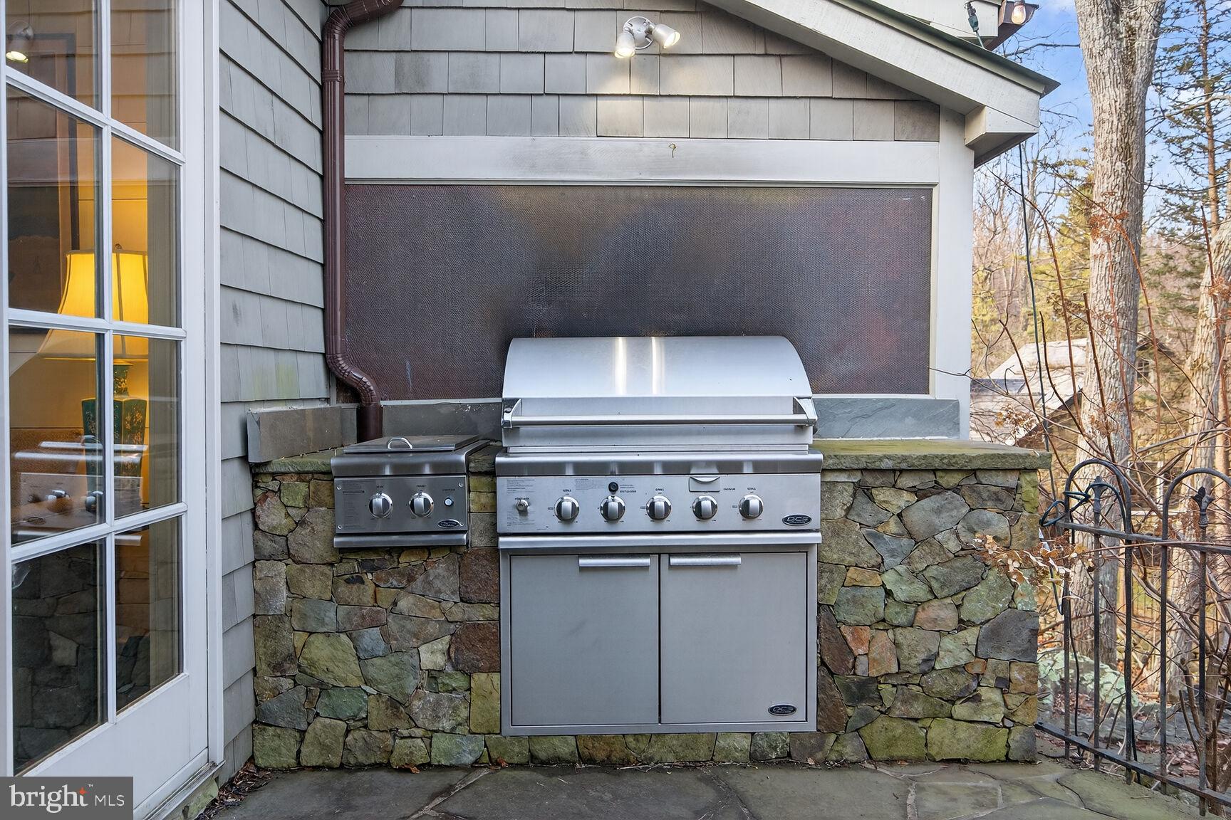 17651 Raven Rocks Road Bluemont, VA 20135 - Photo 53 of 87 Built-in Professional Grade Gas Grill with Smoker+