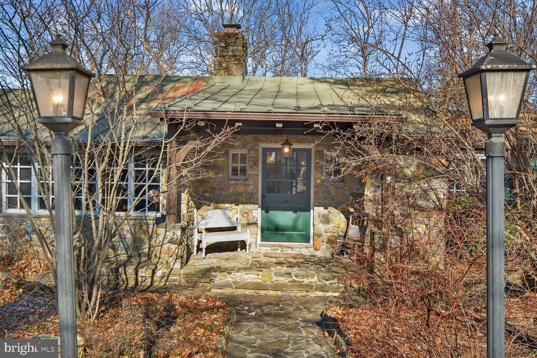 17651 Raven Rocks Road Bluemont, VA 20135 - Photo 63 of 87 Mature Landscaping, Stone Sidewalk, Lamp Posts