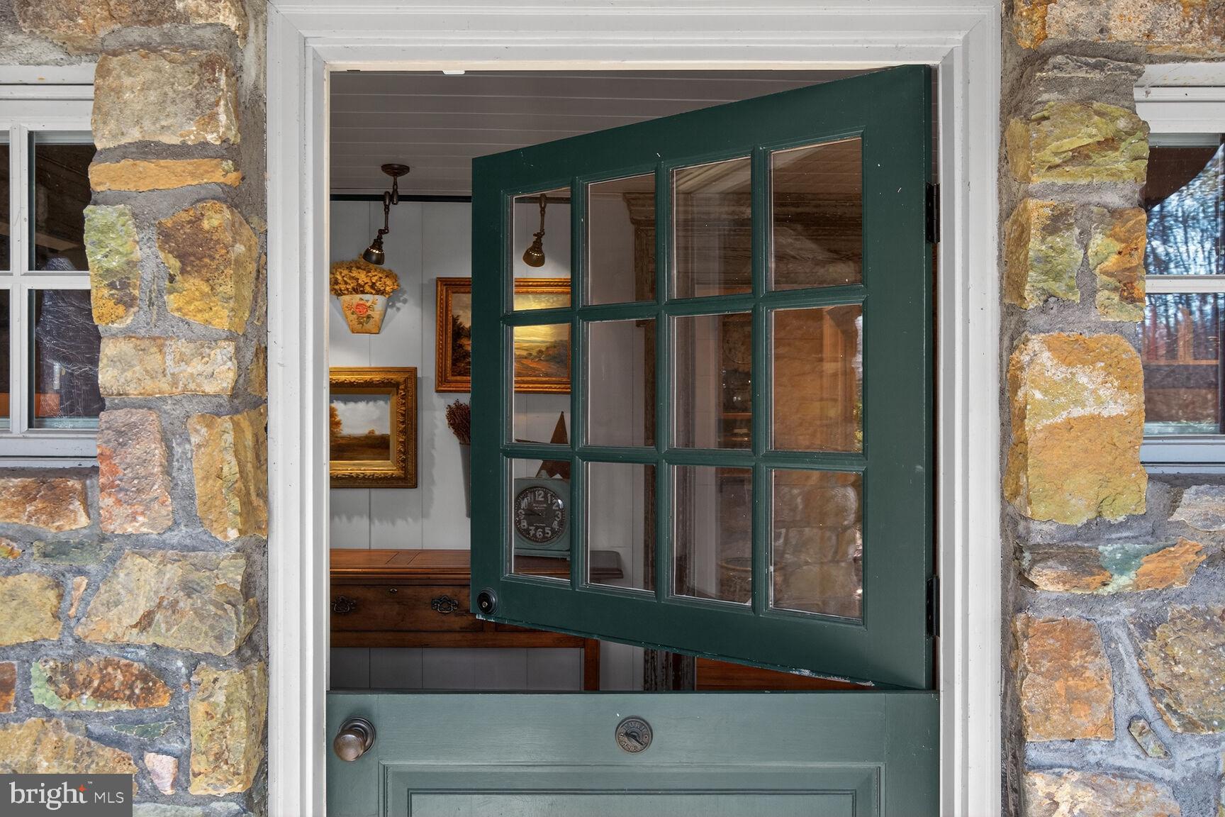 17651 Raven Rocks Road Bluemont, VA 20135 - Photo 64 of 87 Exterior View of the Dutch Door at the Foyer