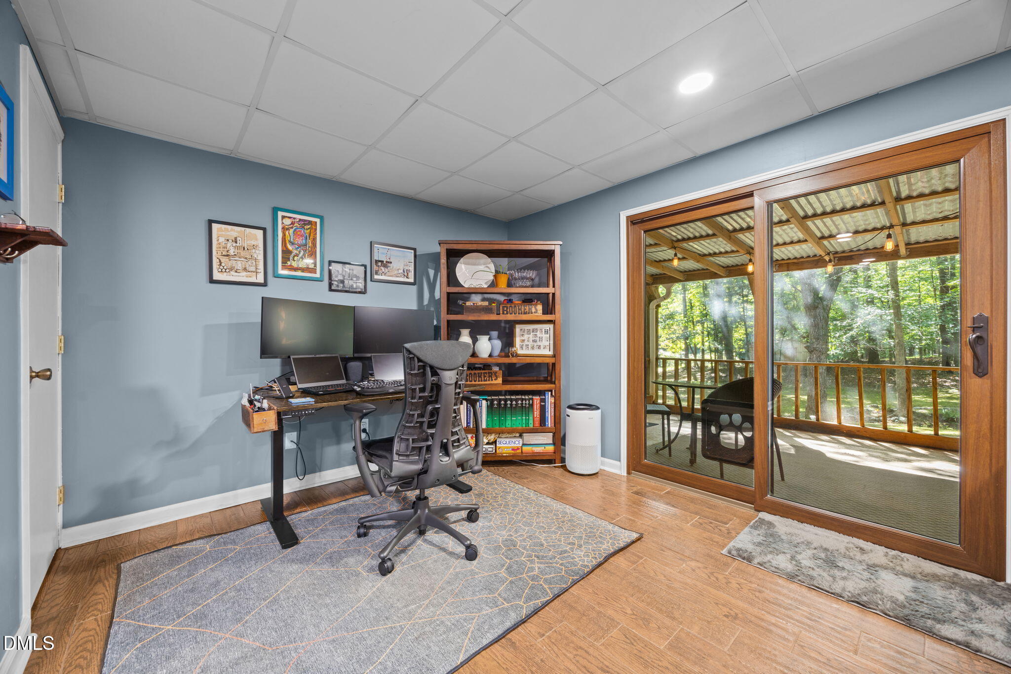 2408 Windsor Trail Raleigh, NC 27615 - Photo 31 of 45 a view of a livingroom with workspace and a window