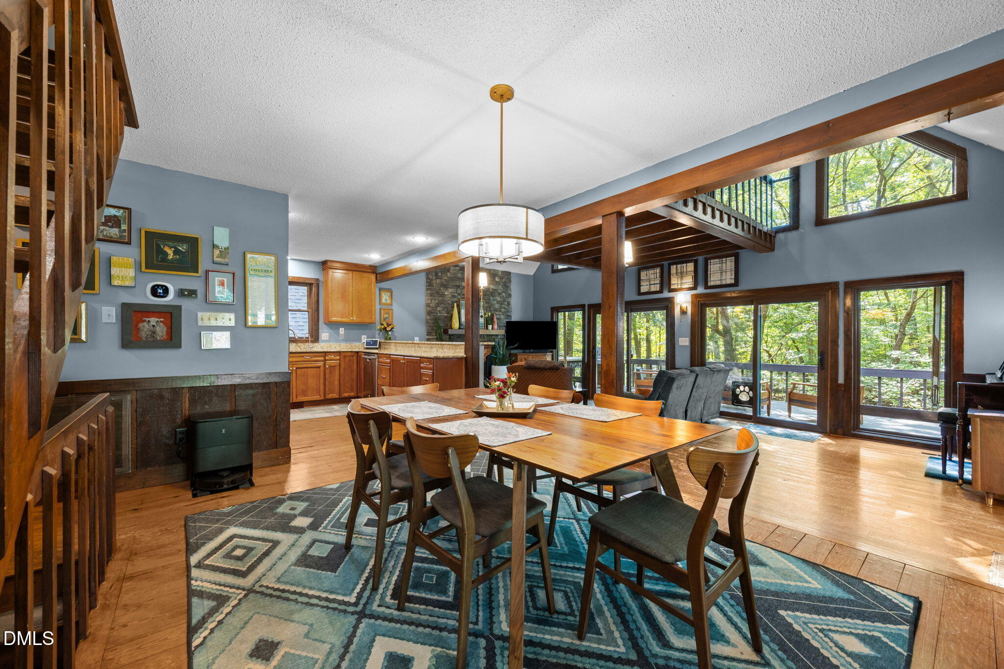 2408 Windsor Trail Raleigh, NC 27615 - Photo 7 of 45 a view of a dining room with furniture window and outside view