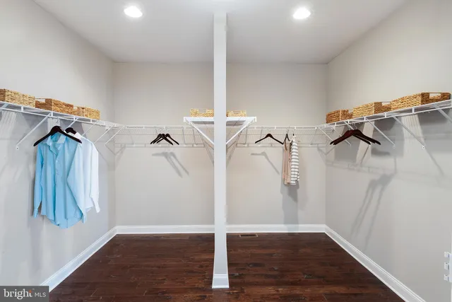 wooden floor in an empty room