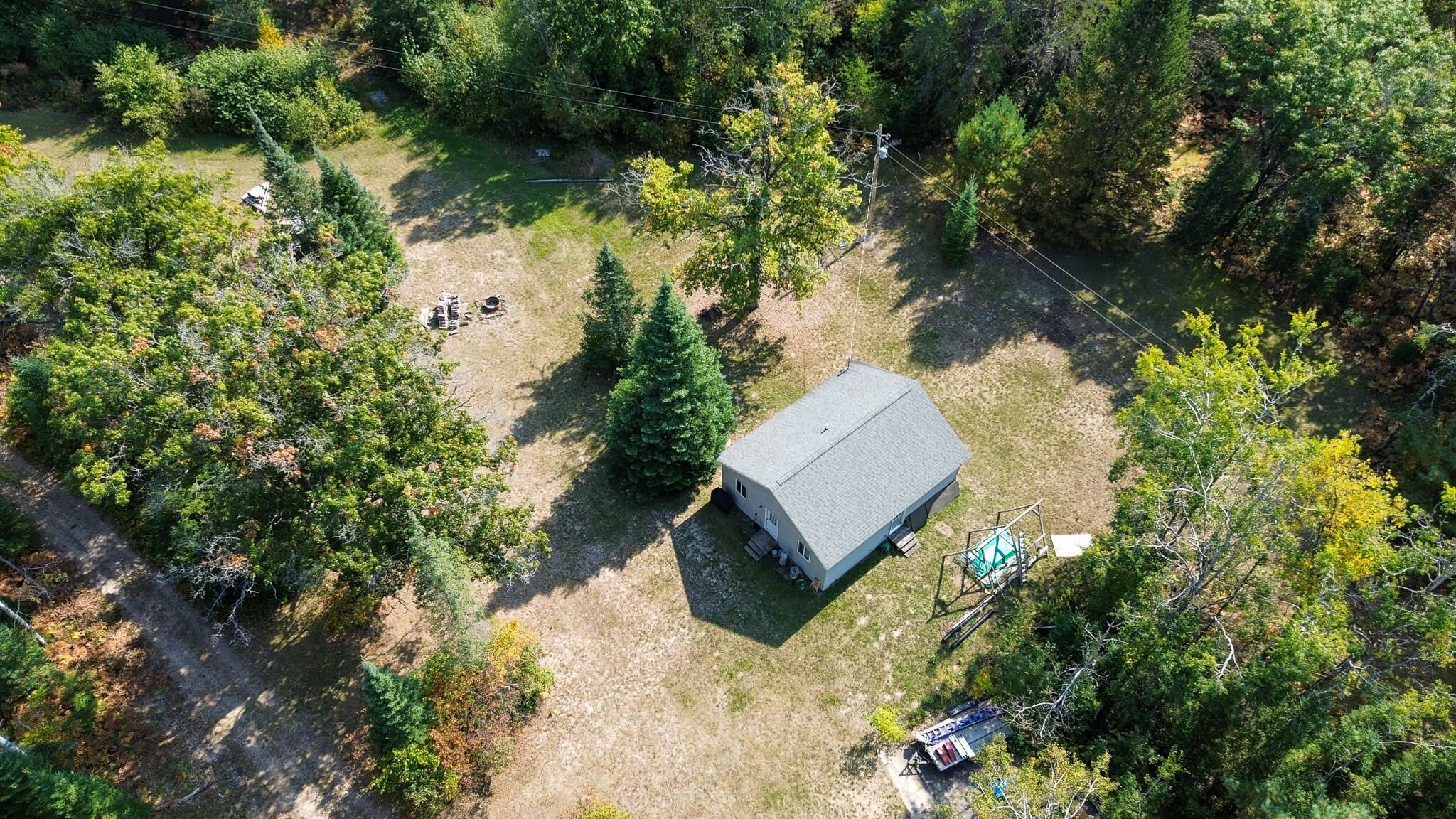 596 North River Road Marion, MI 49665 - Photo 3 of 49 Cabin Mid
