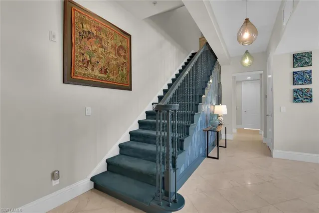 a view of entryway and hall