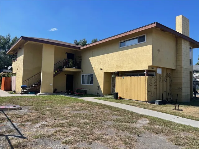 a front view of a house with a garage