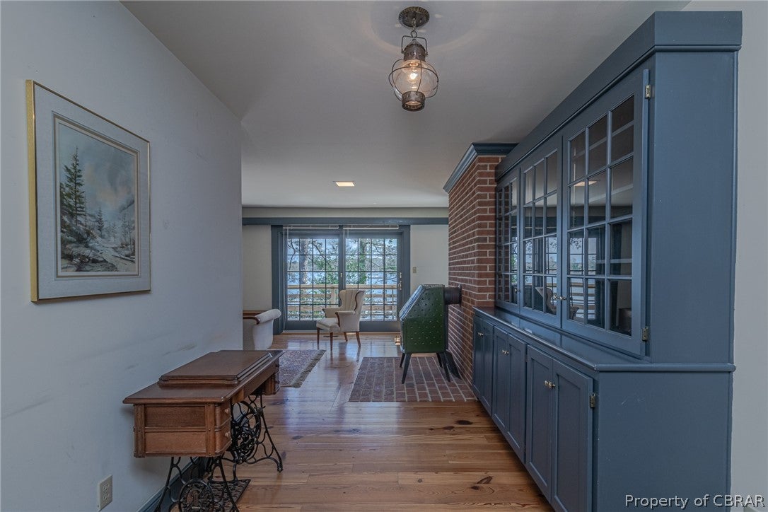 Gorgeous view from foyer