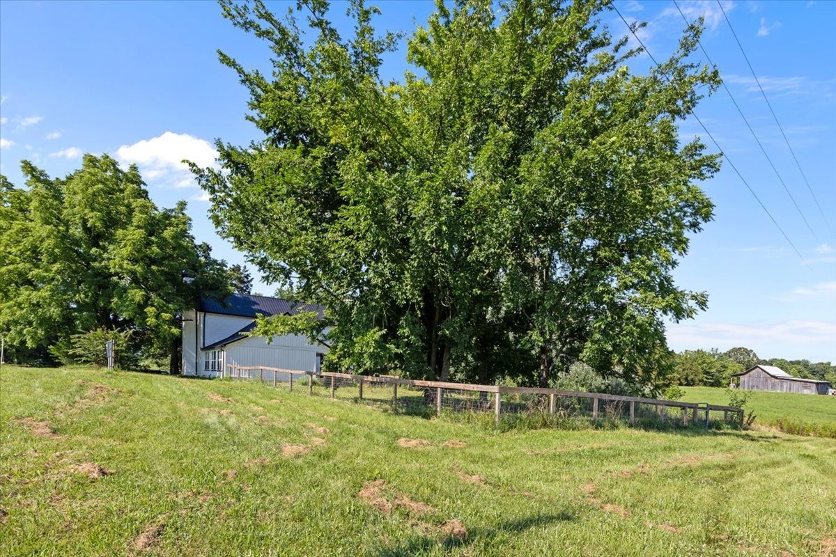 1030 Upper Creek Road Vanleer, TN 37181 - Photo 36 of 38 a backyard of a house with lots of green space