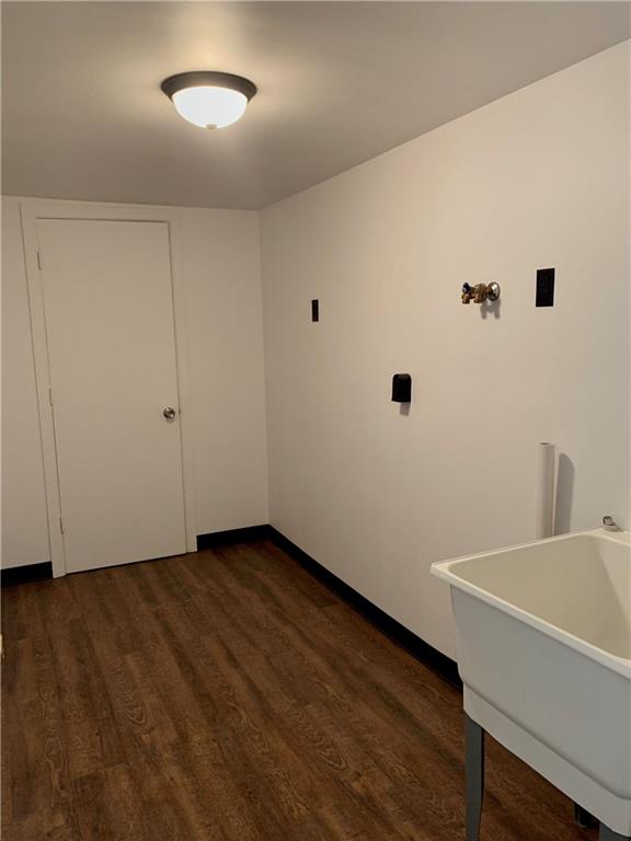 1708 Dime Road Vandergrift, PA 15690 - Photo 20 of 25 a view of an empty room with wooden floor