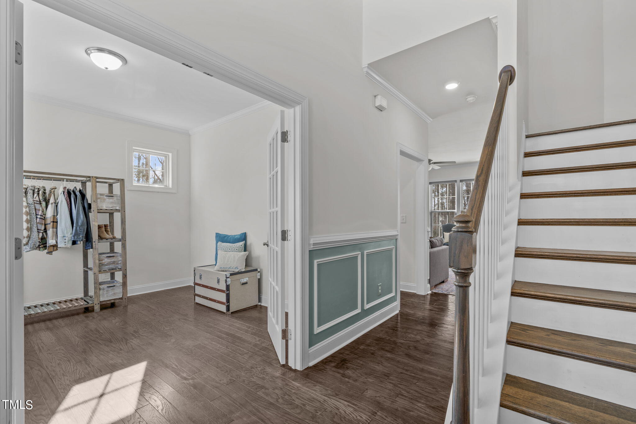 9716 Chris Drive Raleigh, NC 27603 - Photo 6 of 41 a view of entryway and hall