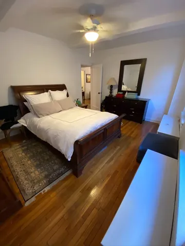 a living room with a couch and a table