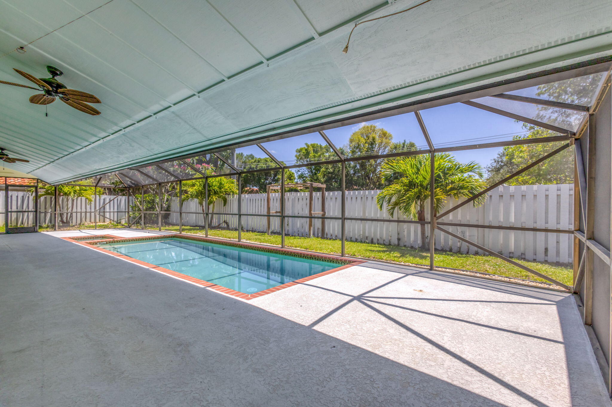 120 Bayberry Circle Jupiter, FL 33458 - Photo 18 of 37 Pool View from Eat In Kitchen