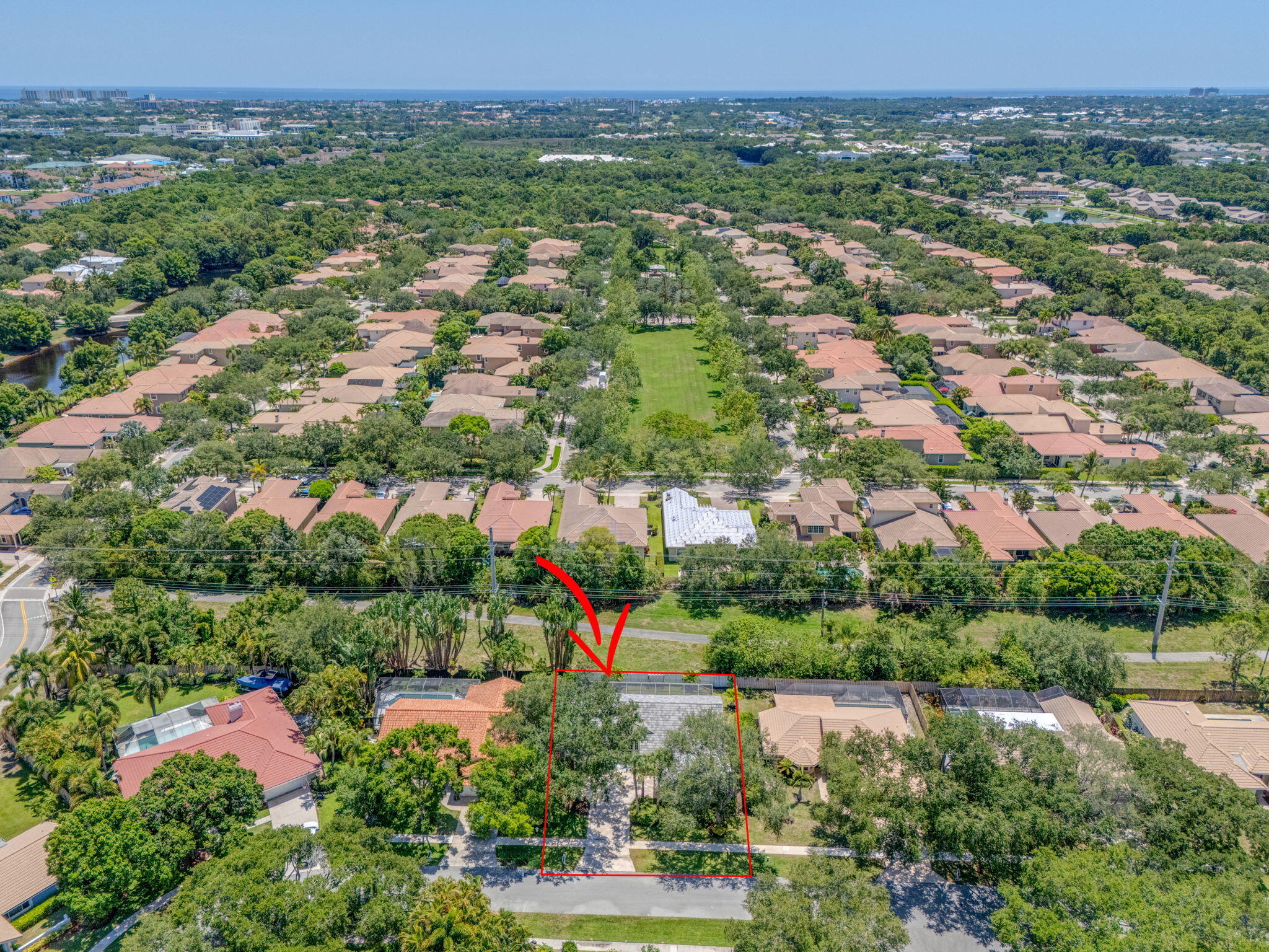 120 Bayberry Circle Jupiter, FL 33458 - Photo 35 of 37 Lot Size