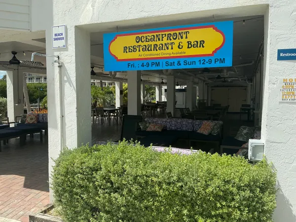 a sign on the side of a building