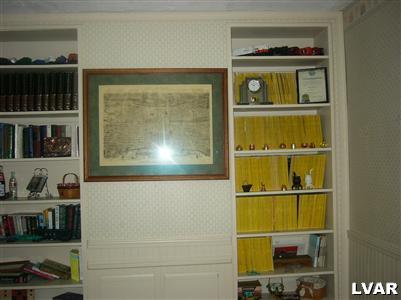 6037 Vera Cruz Road Center Valley, PA 18034 - Photo 7 of 7 Library with plenty of built-in book shelves