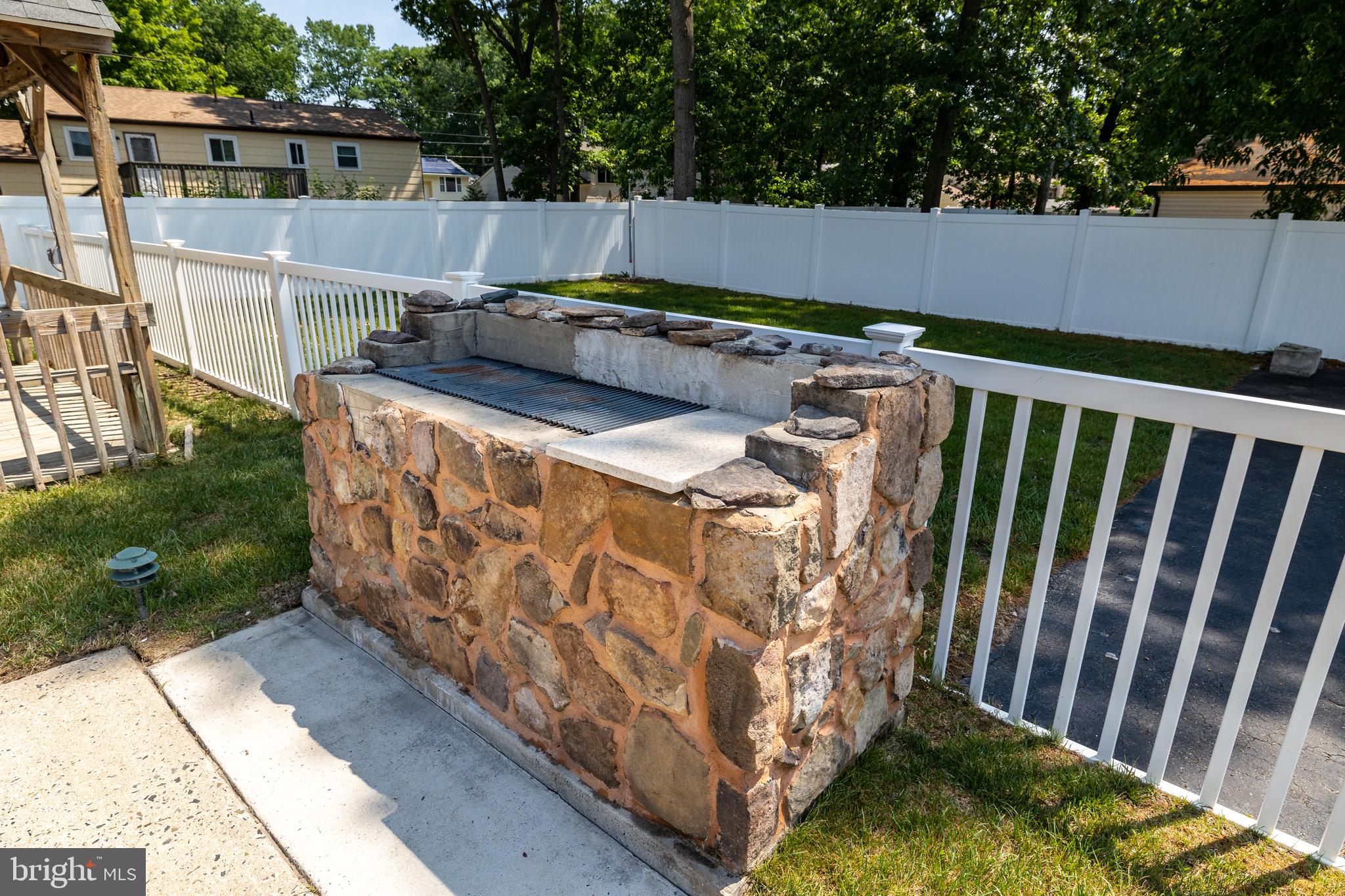 78 Estates Road Pine Hill, NJ 08021 - Photo 39 of 45 Built in charcoal grill!